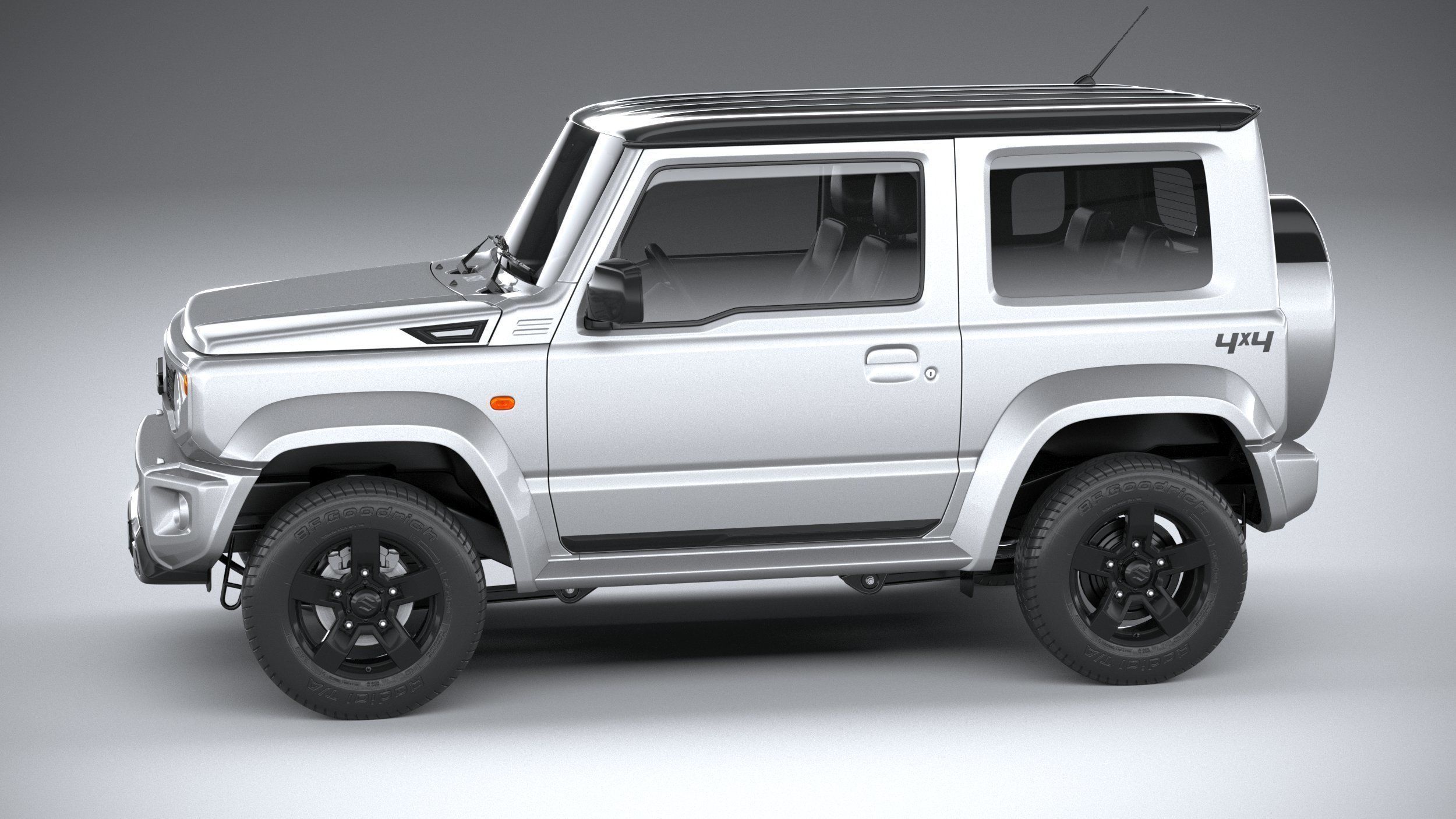 Suzuki Jimny 4style 2024 3D model_8