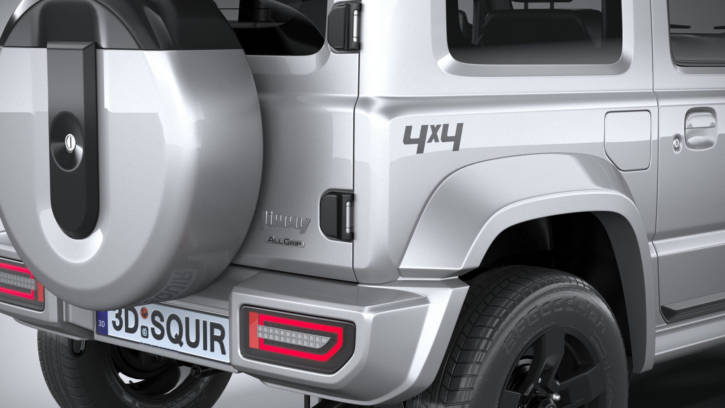 Suzuki Jimny 4style 2024 3D model_18