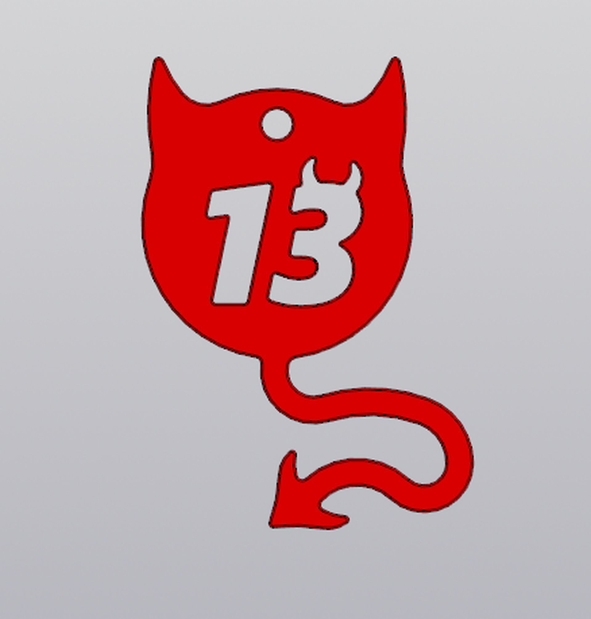 Keychains Imp Set 5 models 3D print model_5