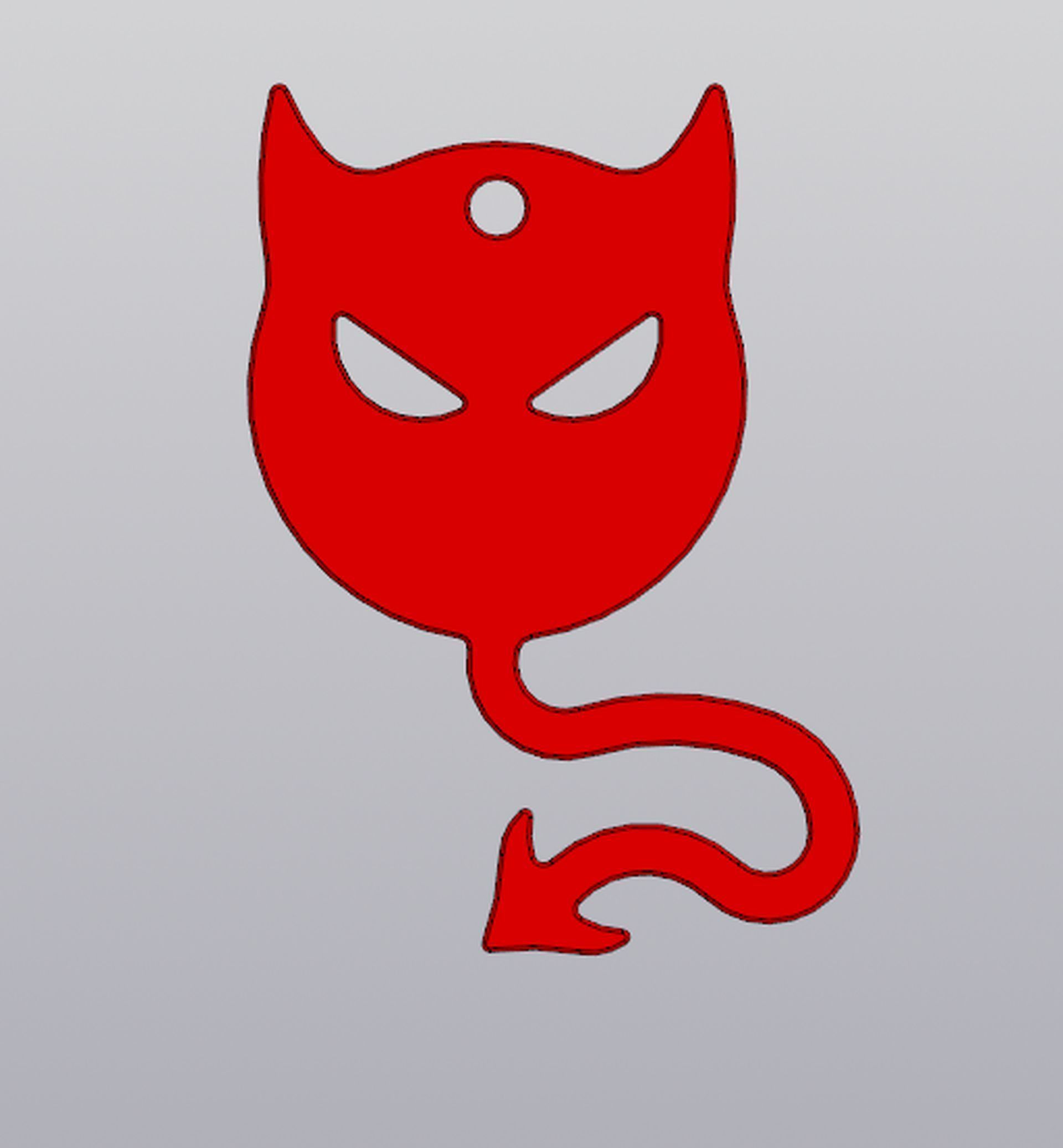 Keychains Imp Set 5 models 3D print model_6