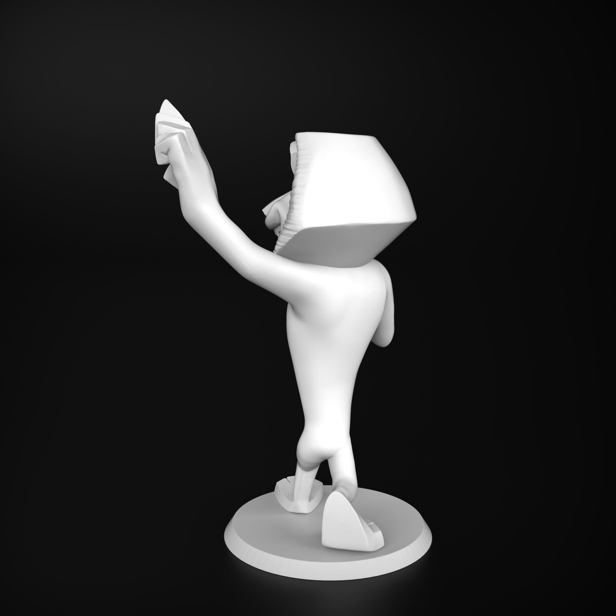 Alex the leon Madagascar  3D print model_2