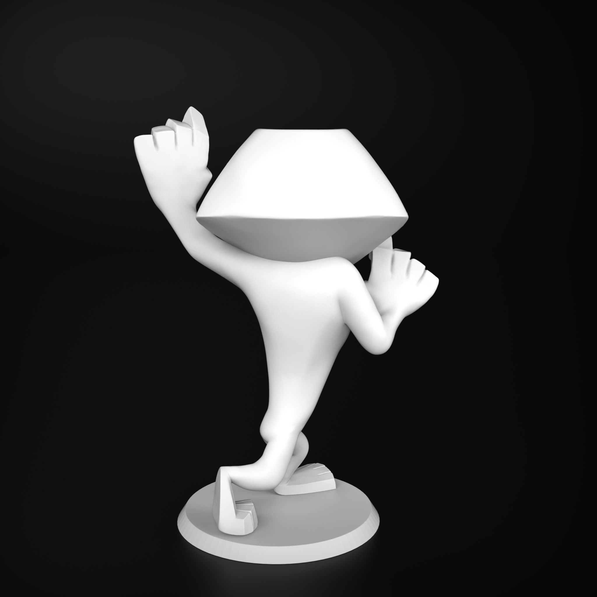 Alex the leon Madagascar  3D print model_3