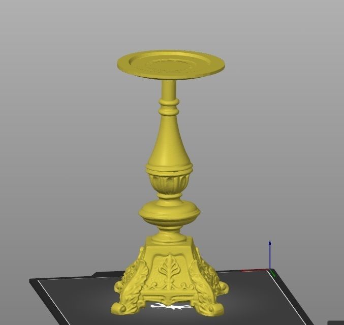 candle holder 3D print model_2