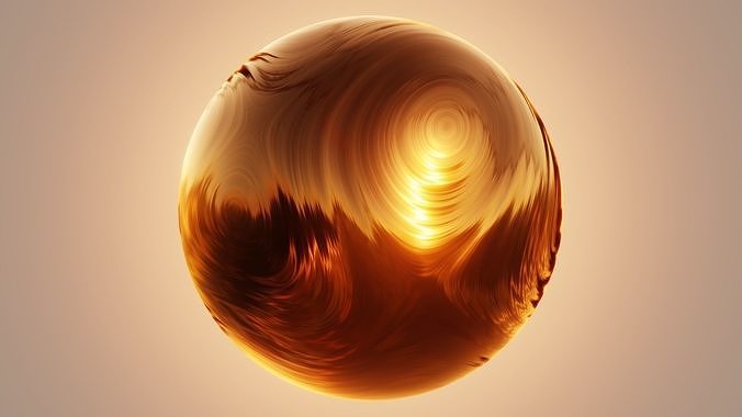 Realistic Oil Spill Shader - Procedural Iridescent Surface 3D model