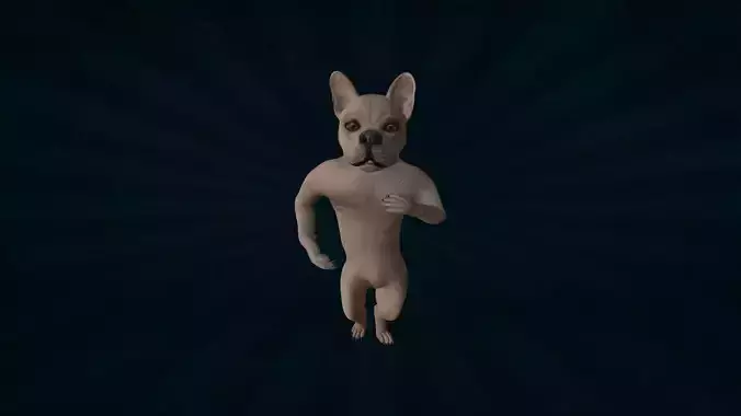 RHBL-001 Running Animation 3D model