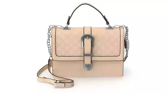 Cream Handbag