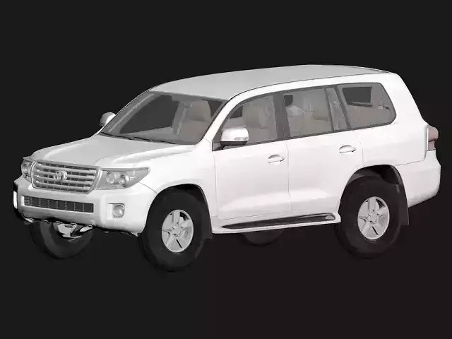Toyota Land Cruiser J200 and interior 2014 