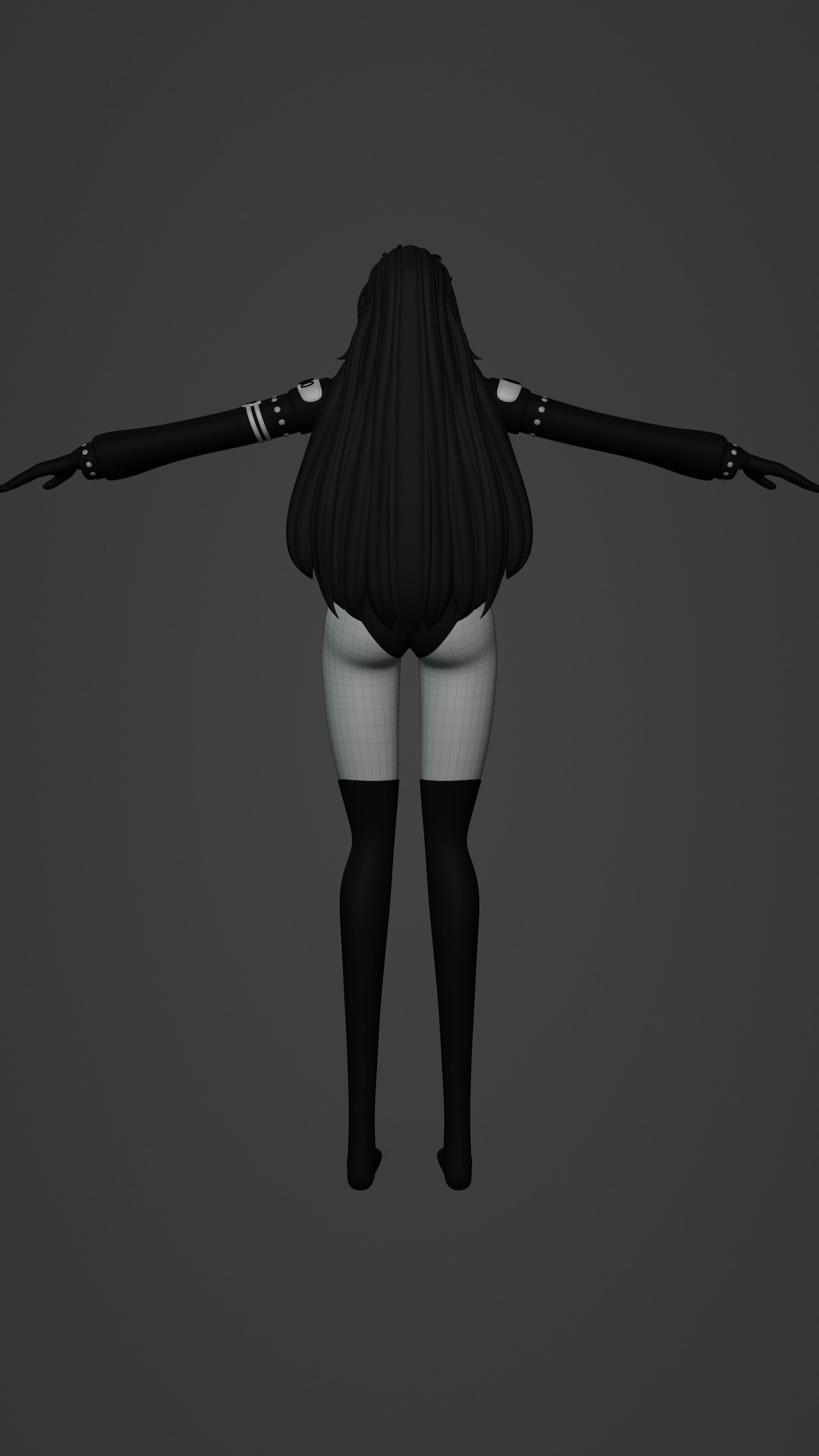 NICO ROBIN EGGHEAD FROM ONE PIECE Low-poly 3D model_37