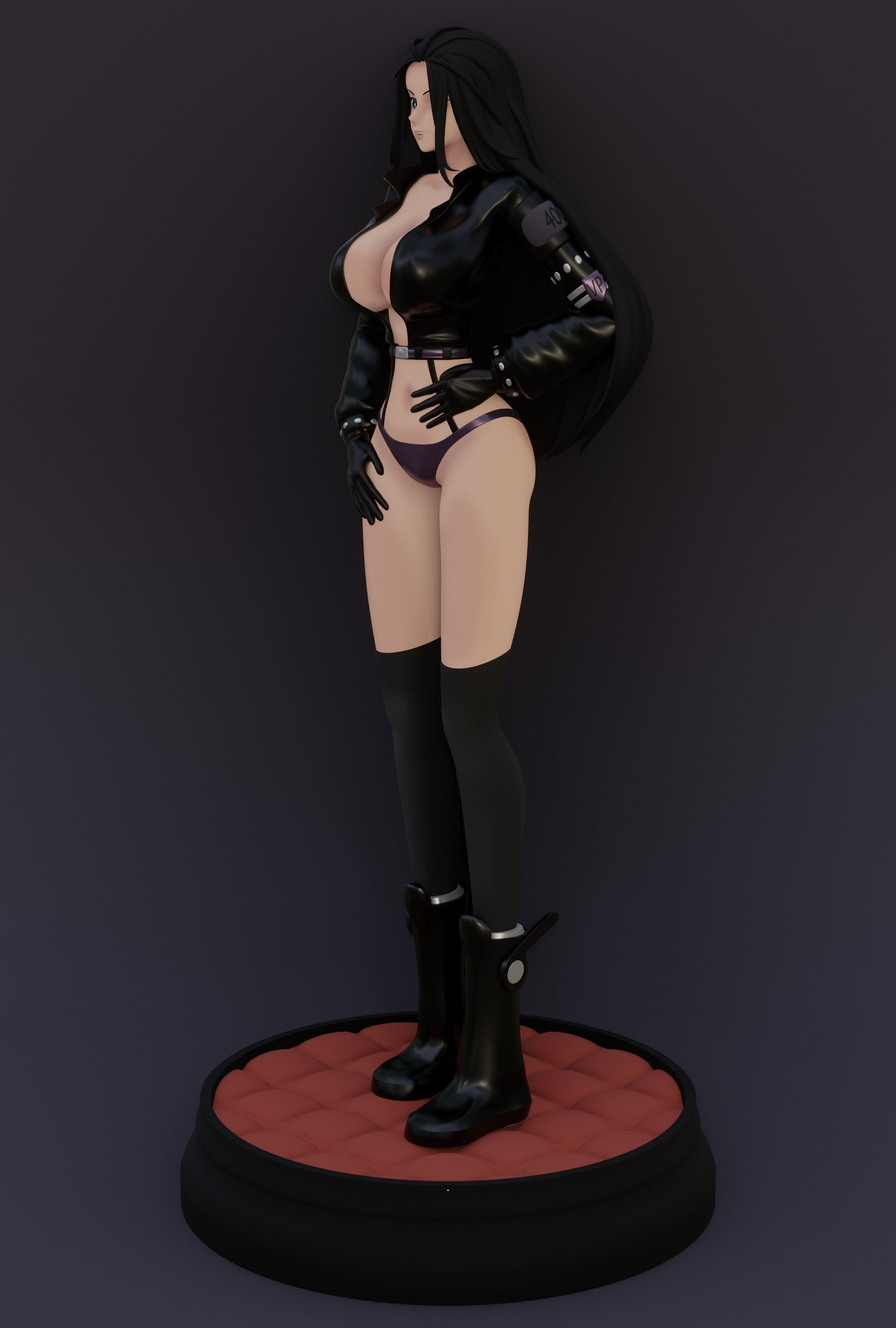 NICO ROBIN EGGHEAD FROM ONE PIECE Low-poly 3D model_2