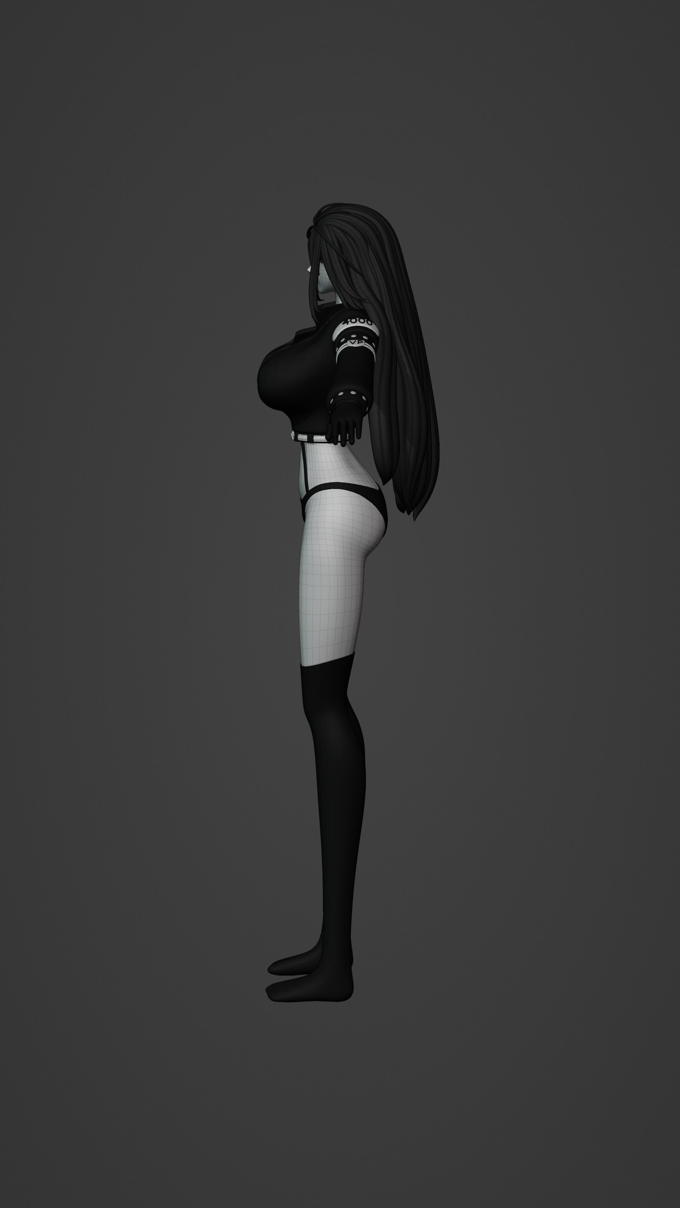 NICO ROBIN EGGHEAD FROM ONE PIECE Low-poly 3D model_35