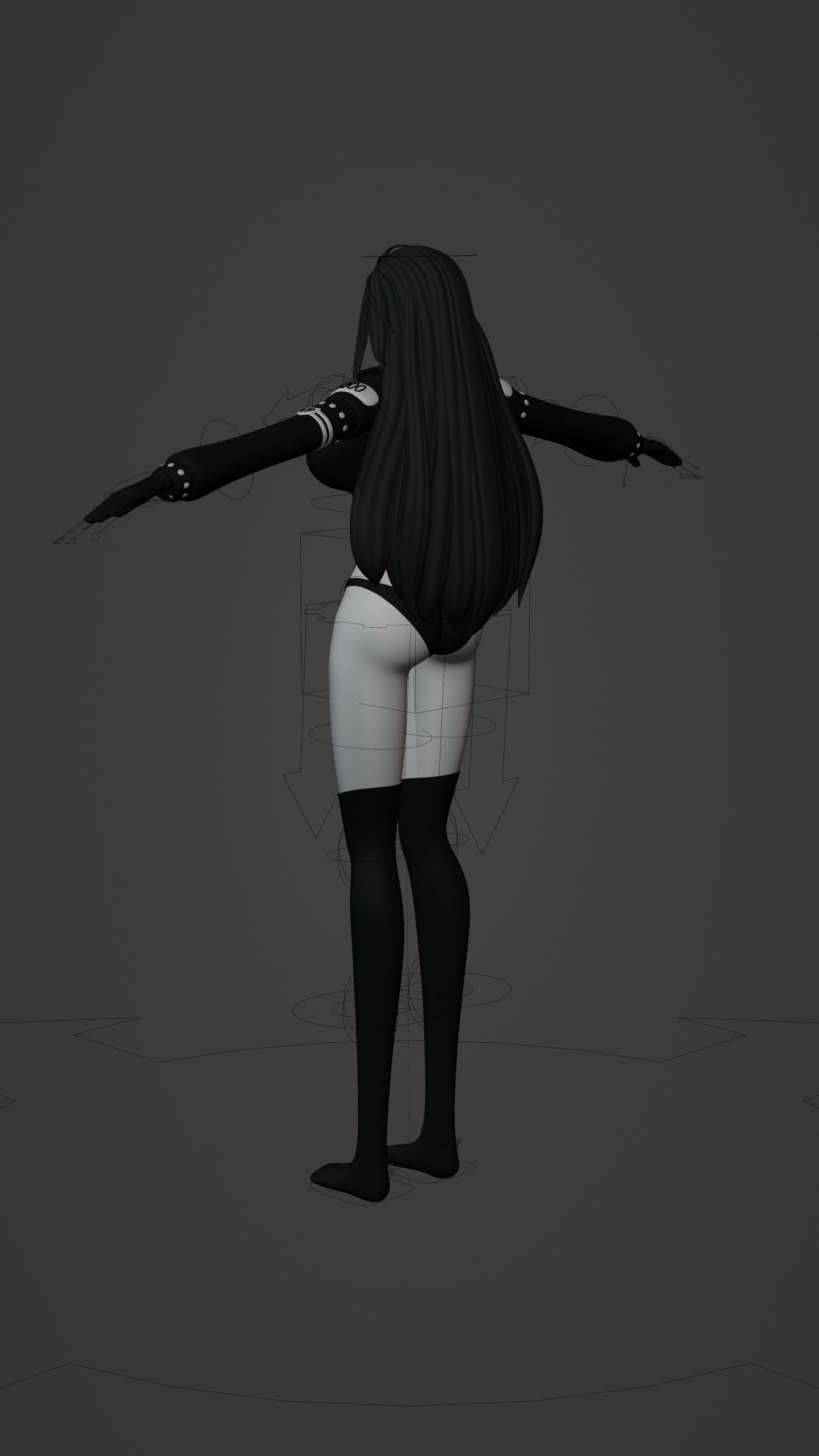 NICO ROBIN EGGHEAD FROM ONE PIECE Low-poly 3D model_28