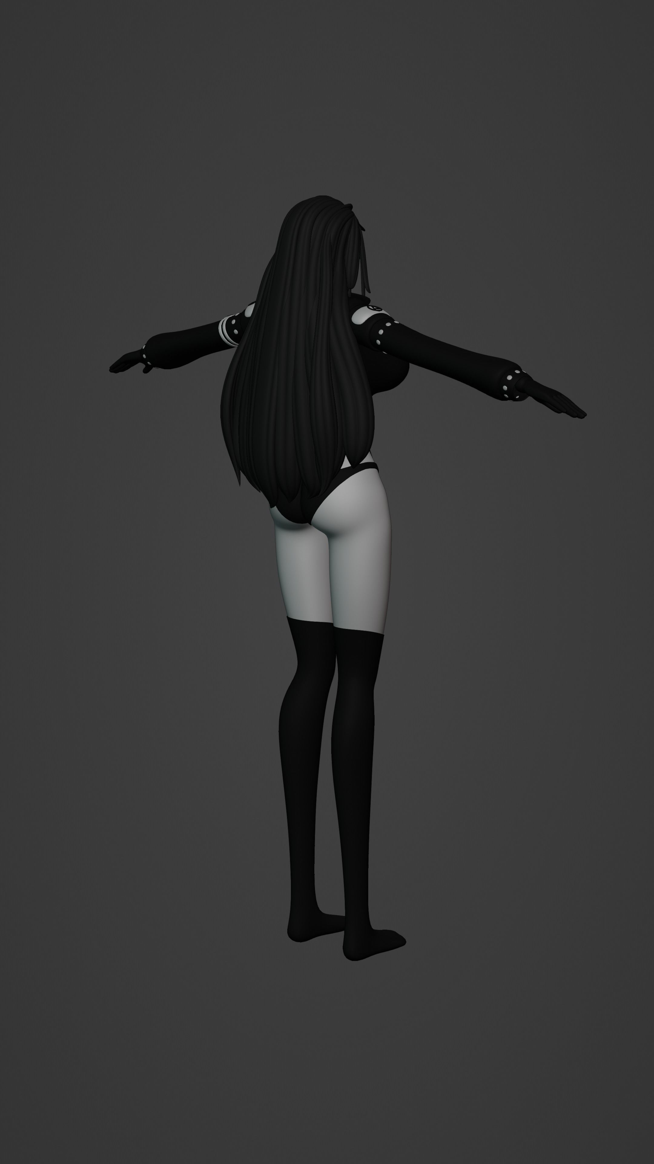 NICO ROBIN EGGHEAD FROM ONE PIECE Low-poly 3D model_22