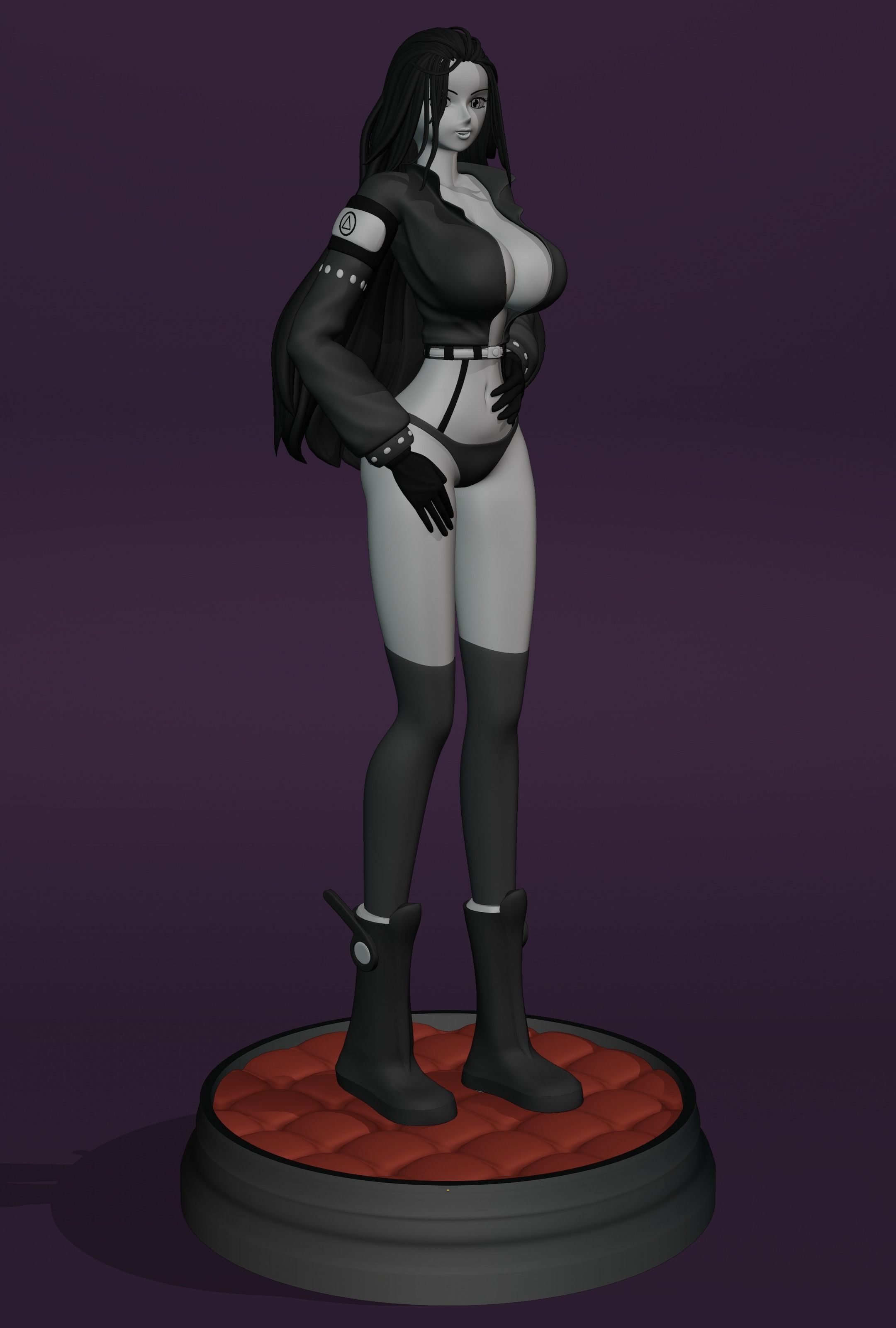 NICO ROBIN EGGHEAD FROM ONE PIECE Low-poly 3D model_16