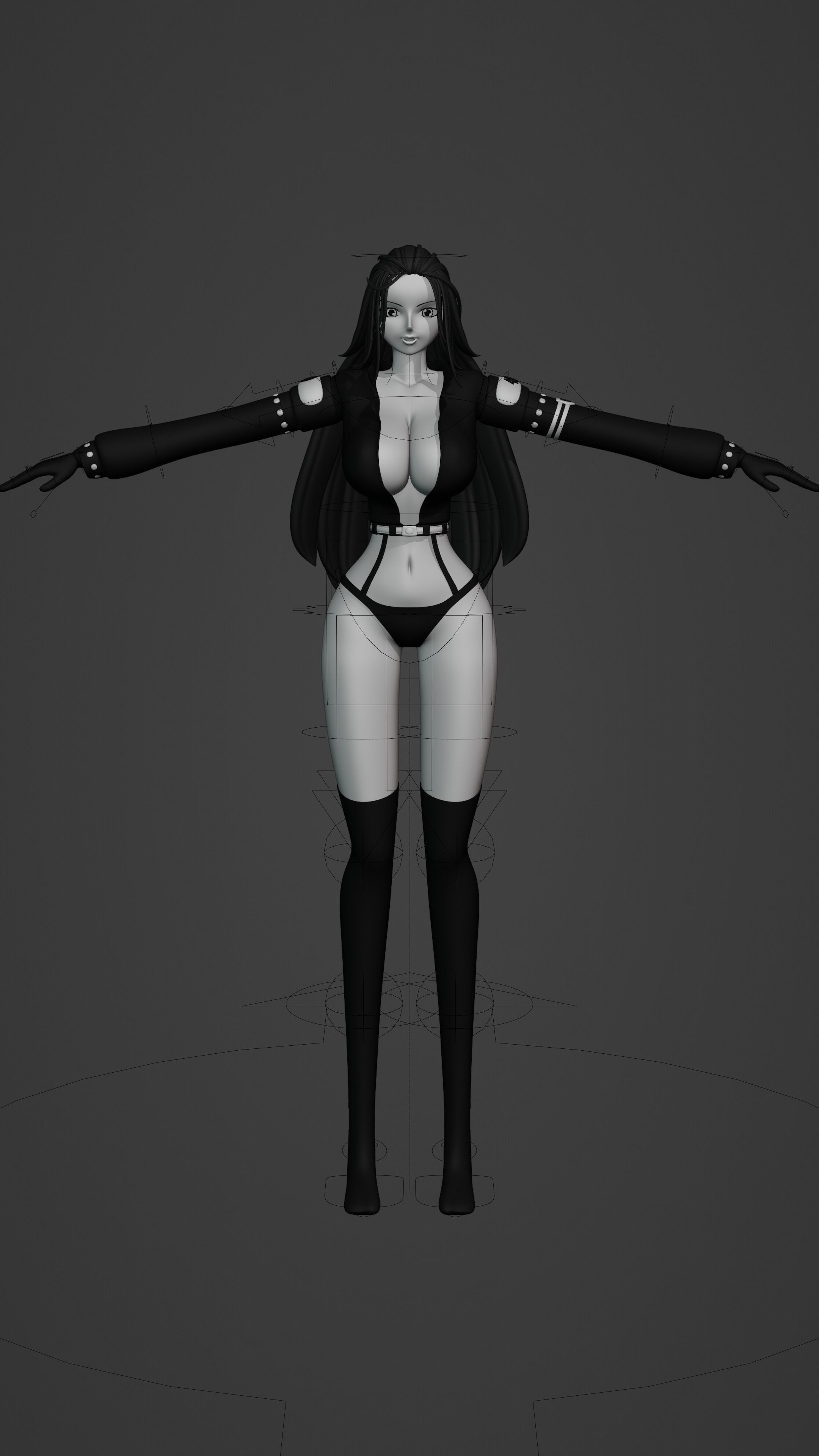 NICO ROBIN EGGHEAD FROM ONE PIECE Low-poly 3D model_25