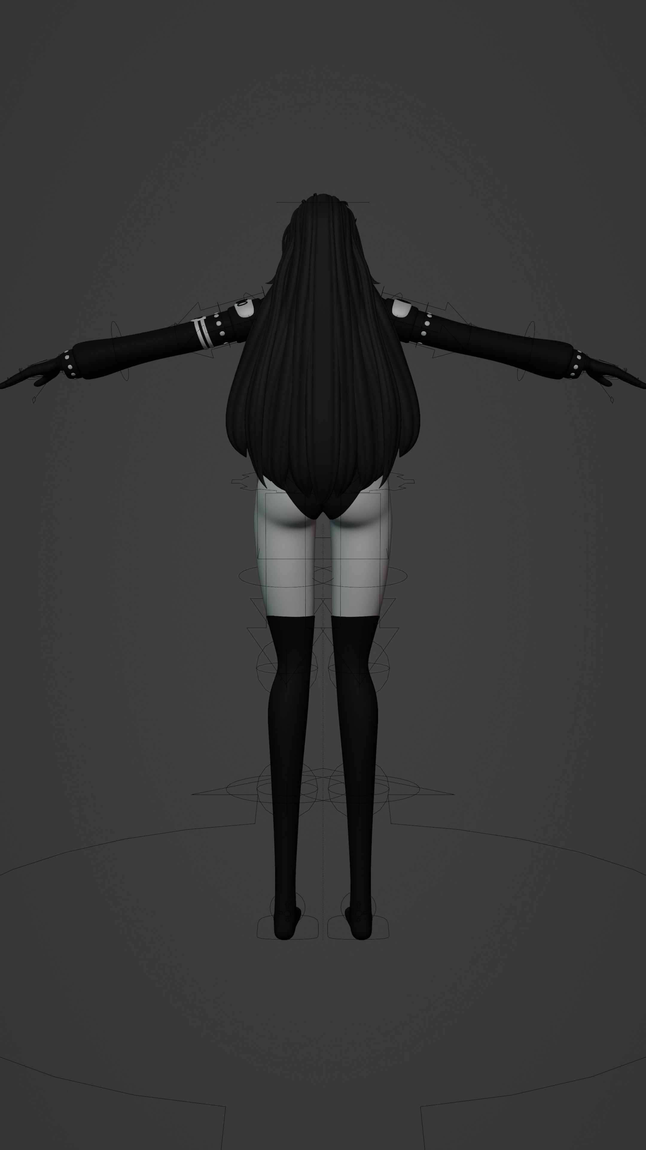 NICO ROBIN EGGHEAD FROM ONE PIECE Low-poly 3D model_30