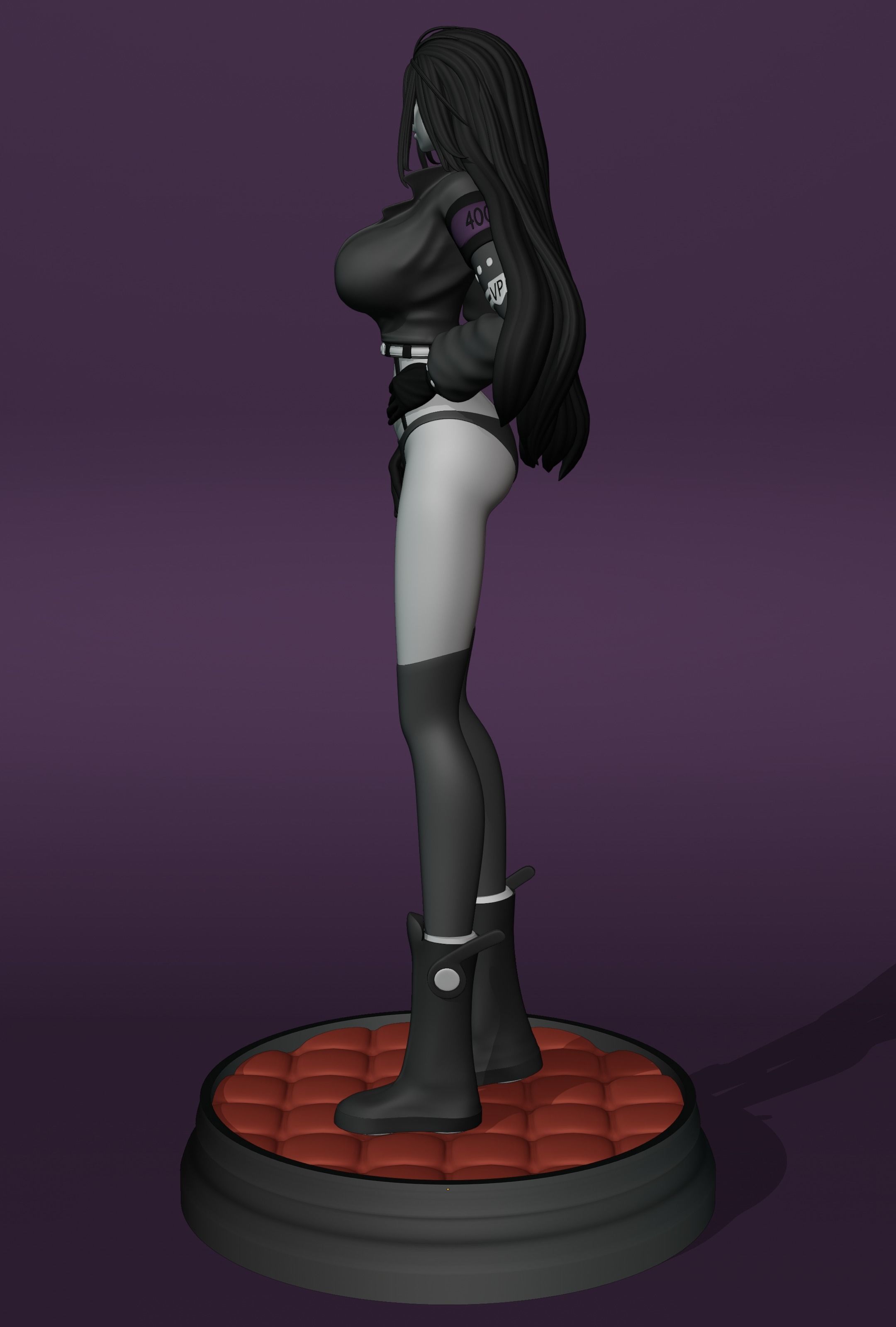 NICO ROBIN EGGHEAD FROM ONE PIECE Low-poly 3D model_11