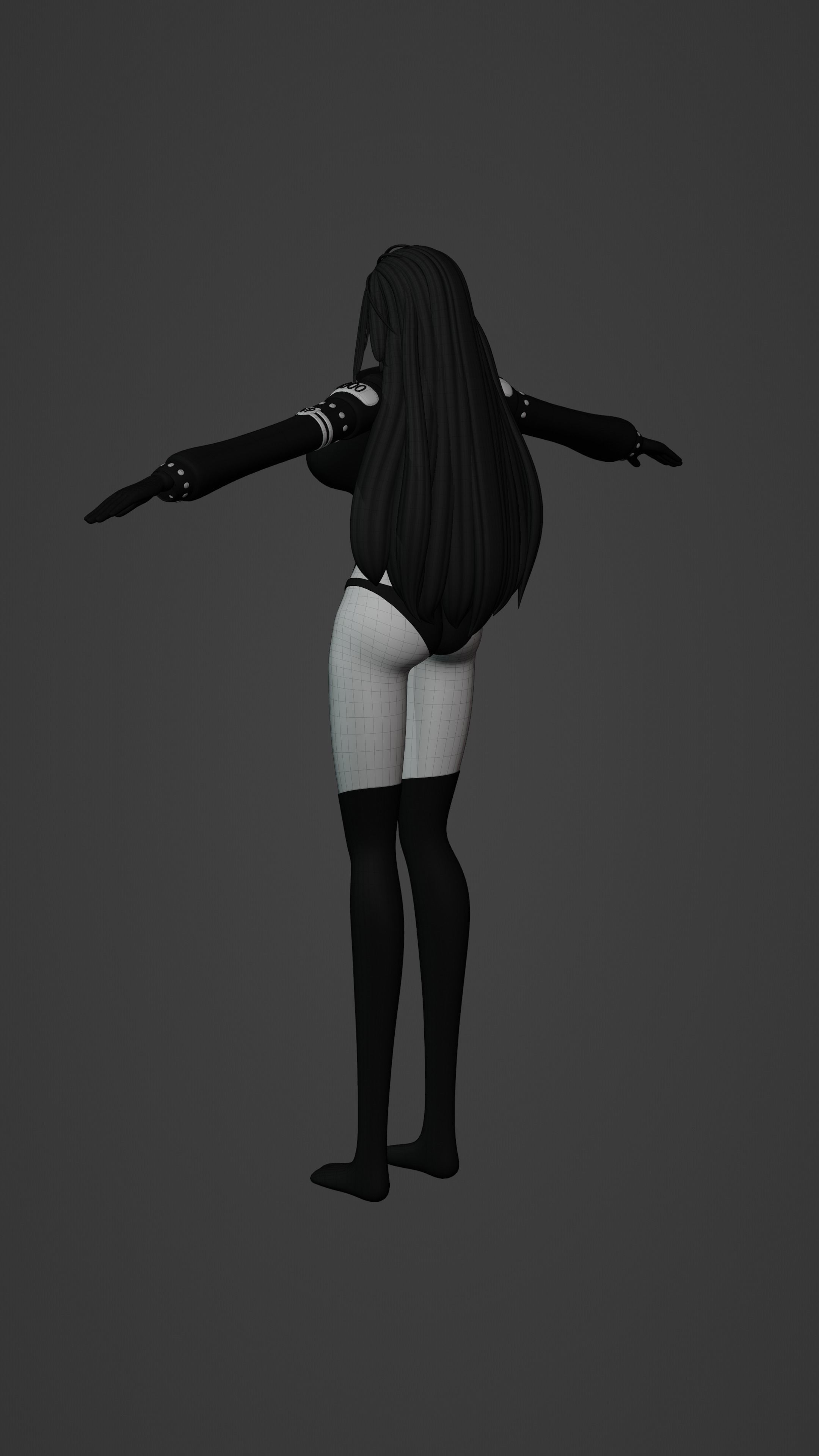 NICO ROBIN EGGHEAD FROM ONE PIECE Low-poly 3D model_36