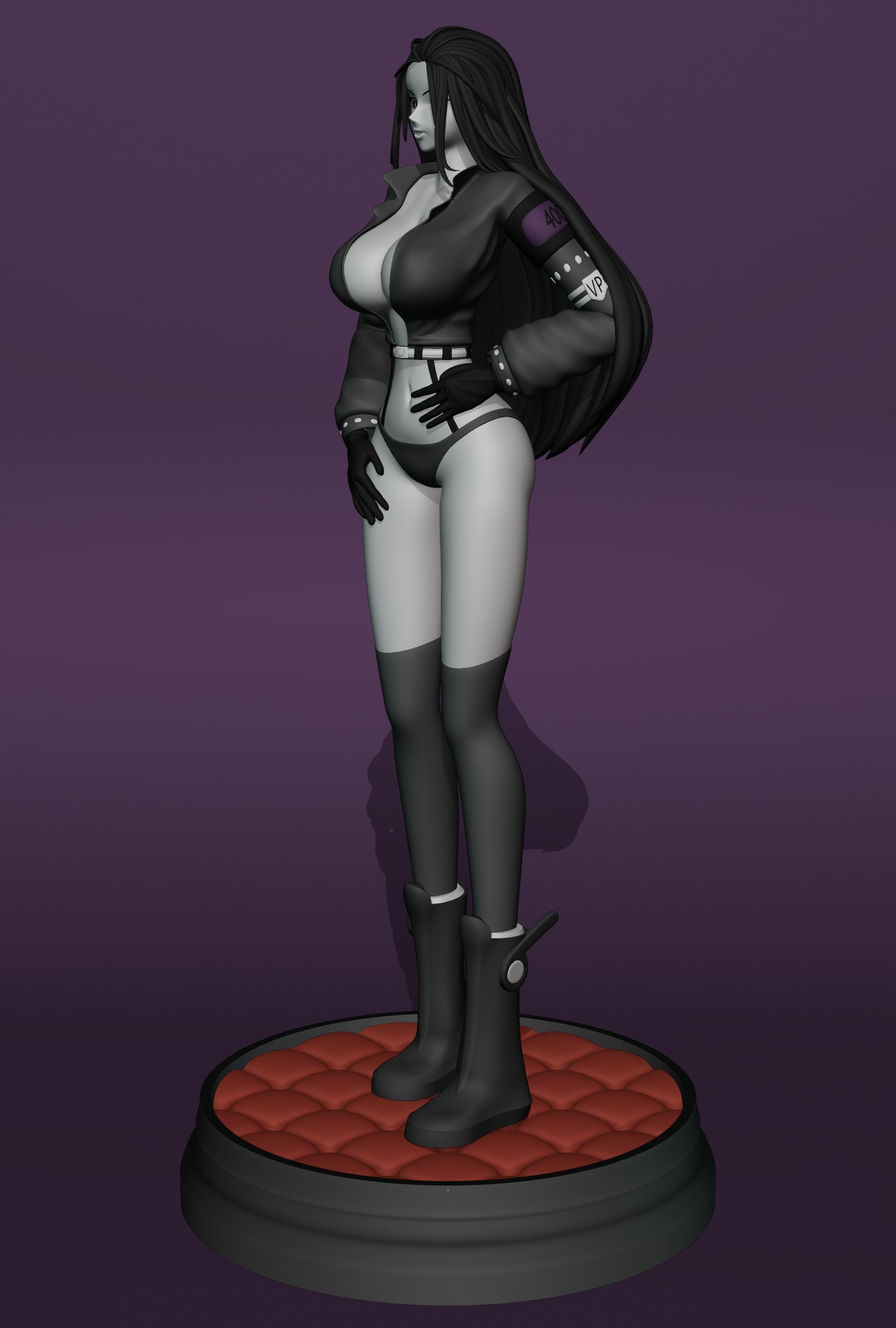 NICO ROBIN EGGHEAD FROM ONE PIECE Low-poly 3D model_10