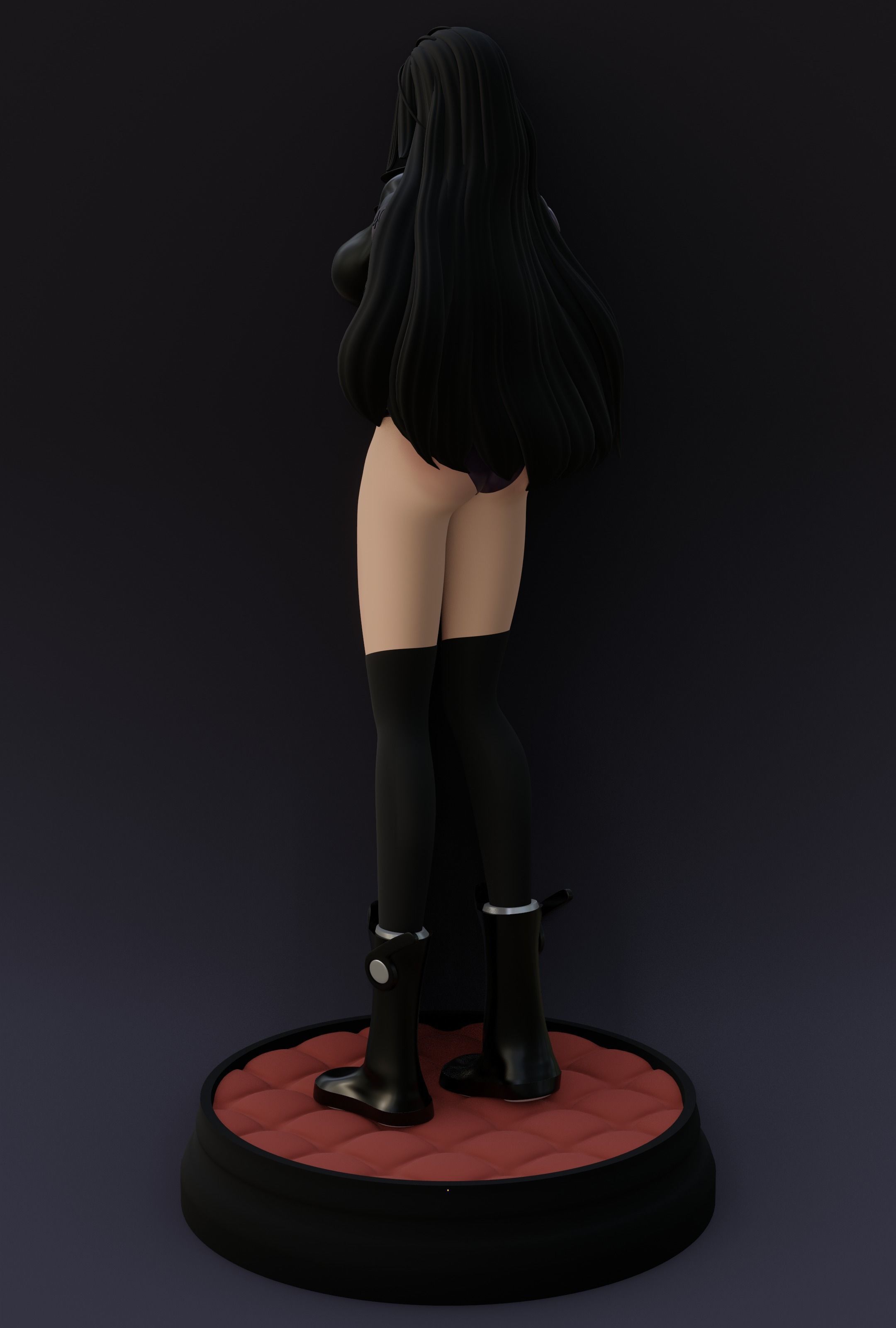 NICO ROBIN EGGHEAD FROM ONE PIECE Low-poly 3D model_4