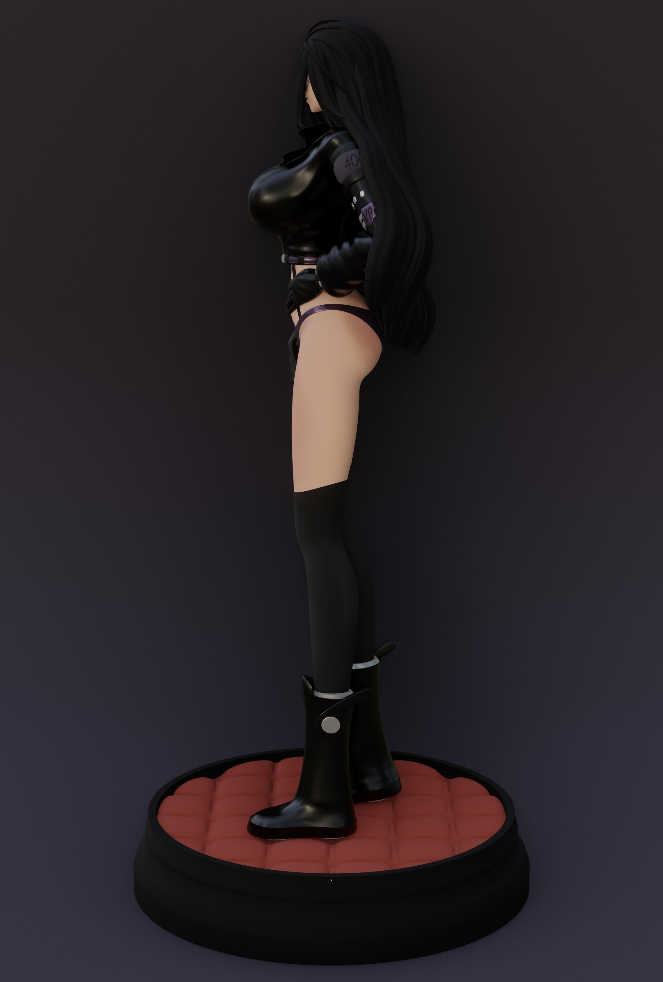 NICO ROBIN EGGHEAD FROM ONE PIECE Low-poly 3D model_3