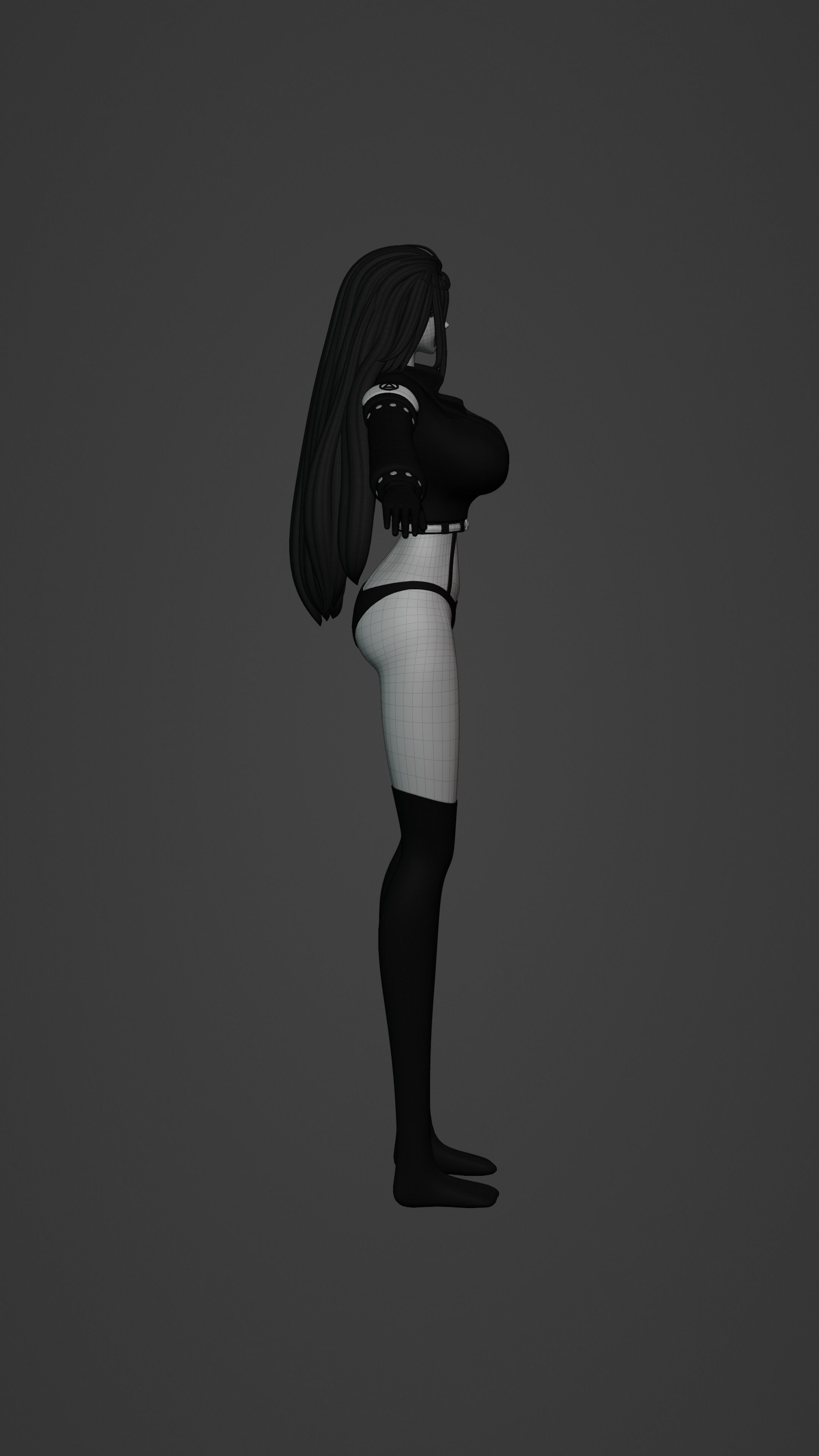 NICO ROBIN EGGHEAD FROM ONE PIECE Low-poly 3D model_39