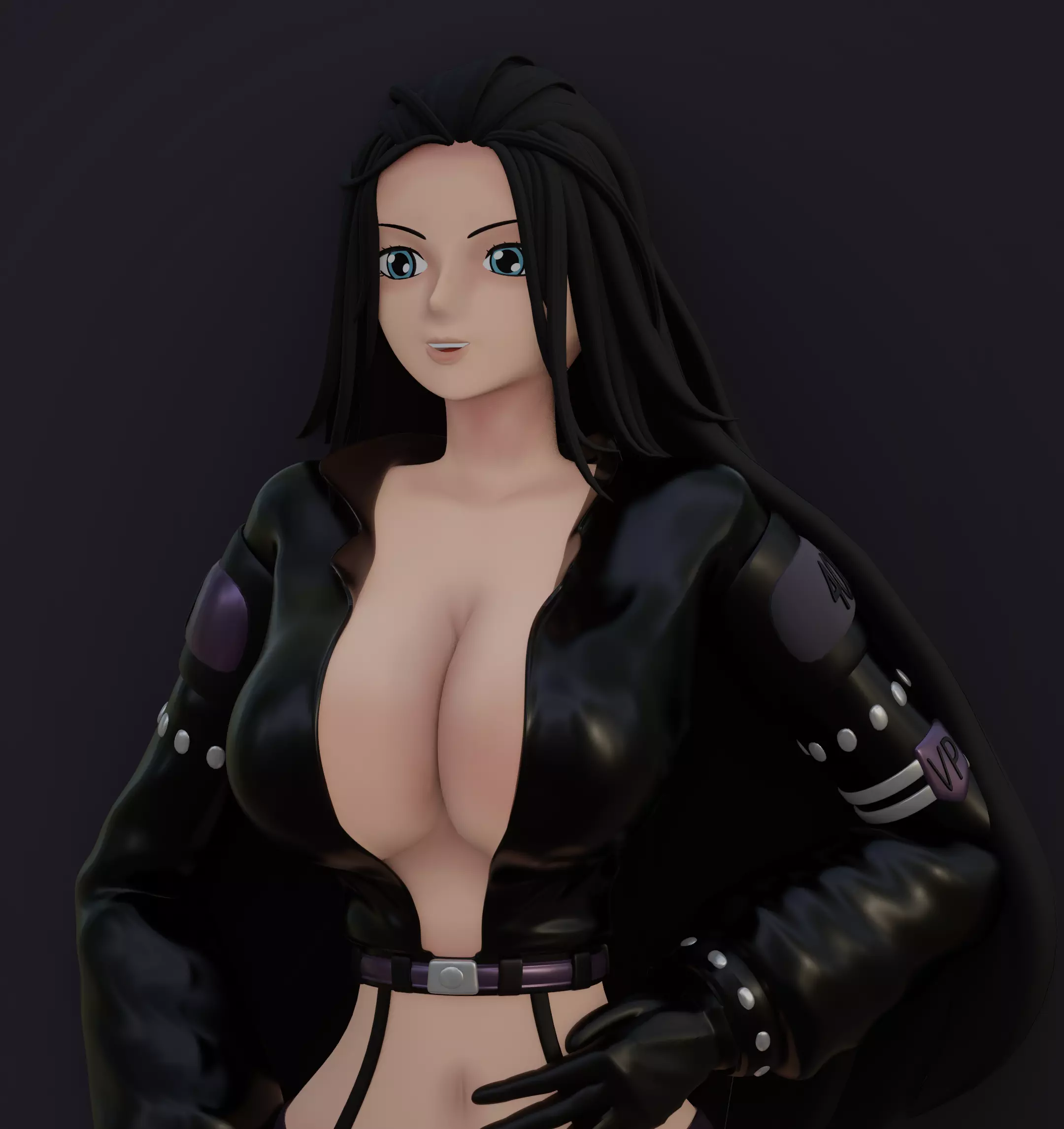 NICO ROBIN EGGHEAD FROM ONE PIECE Low-poly 3D model_0