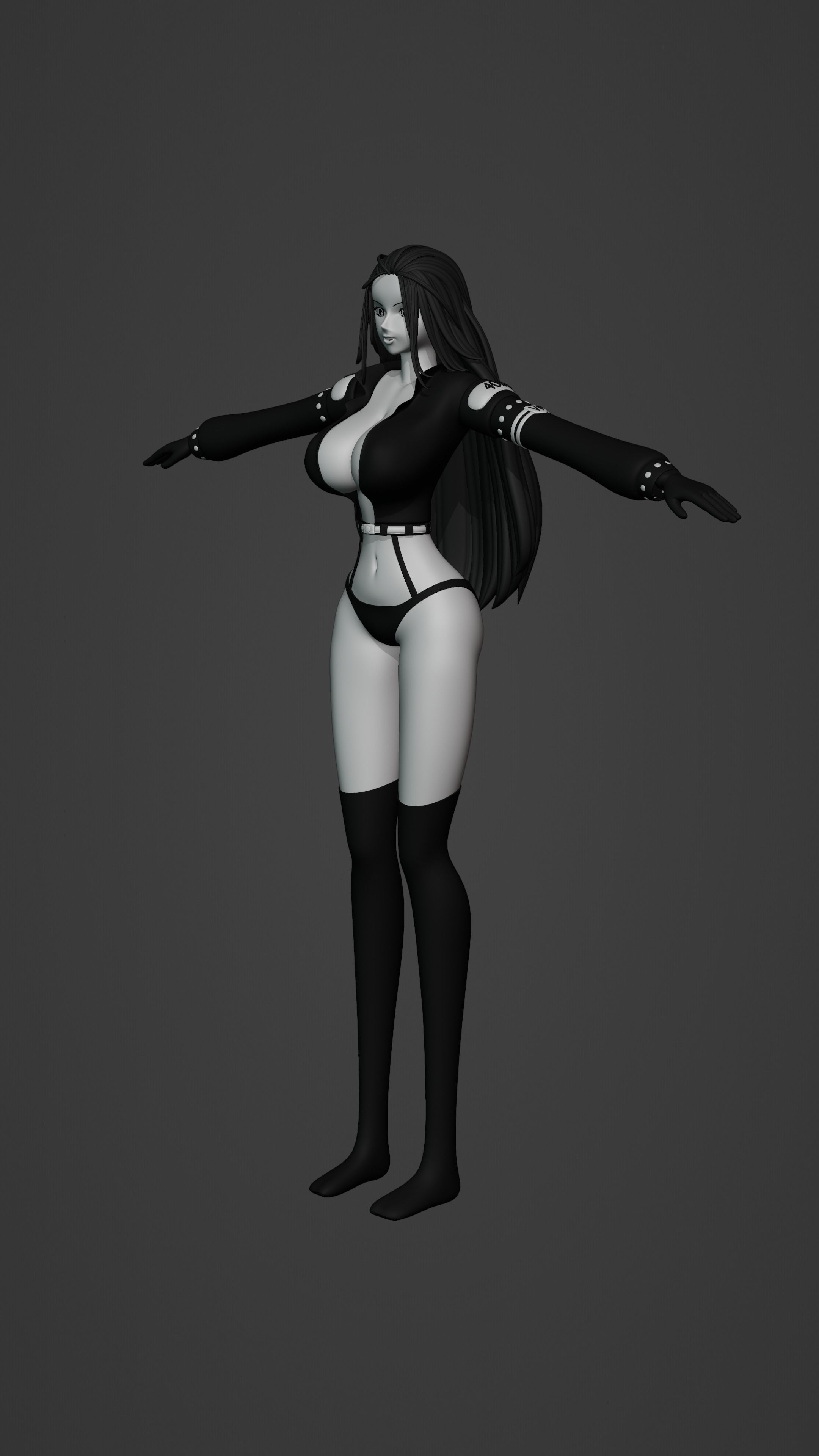 NICO ROBIN EGGHEAD FROM ONE PIECE Low-poly 3D model_18