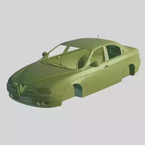 Alfa Romeo 156 1997 Printable Body 
