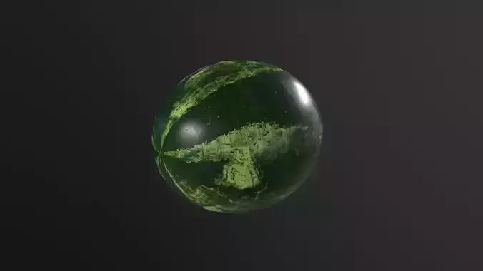Watermelon 3D Model