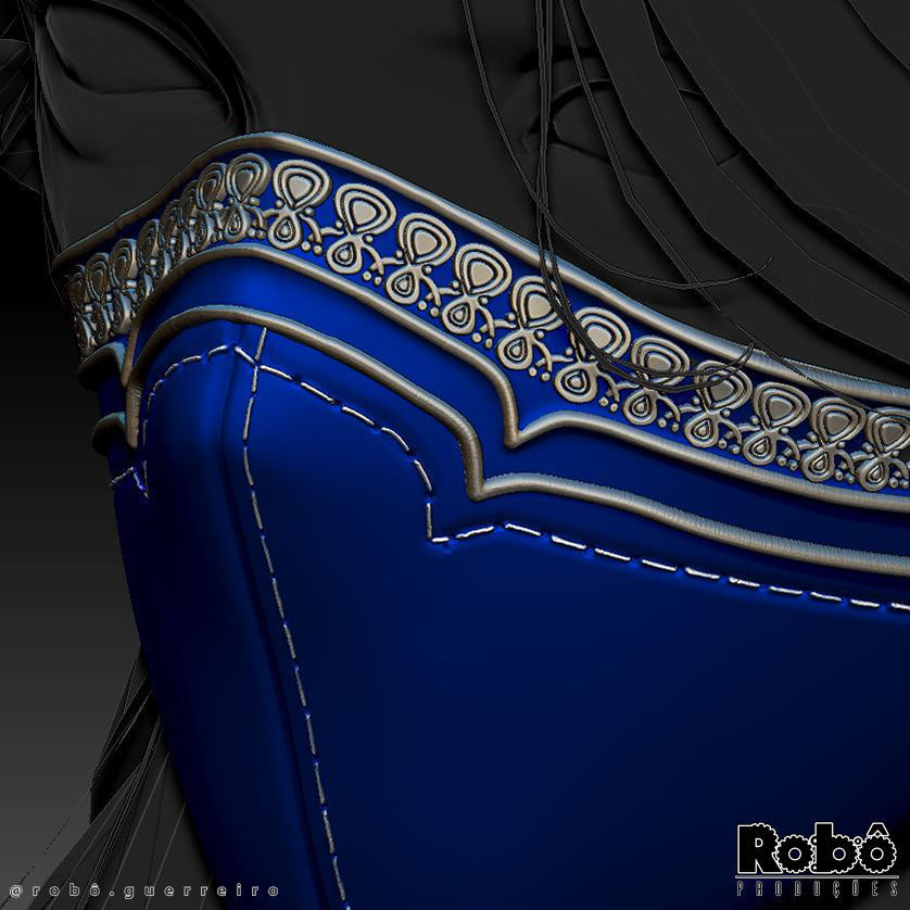 MORTAL KOMBAT 1 KITANA MASK CROWN COSPLAY 2023 3D print model_13