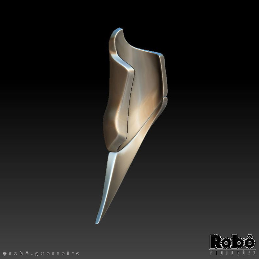 MORTAL KOMBAT 1 KITANA MASK CROWN COSPLAY 2023 3D print model_12