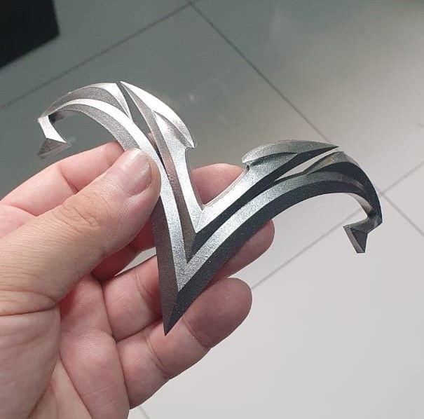 MORTAL KOMBAT 1 KITANA MASK CROWN COSPLAY 2023 3D print model_2