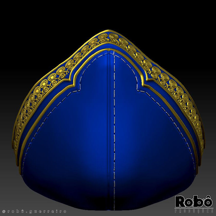 MORTAL KOMBAT 1 KITANA MASK CROWN COSPLAY 2023 3D print model_32