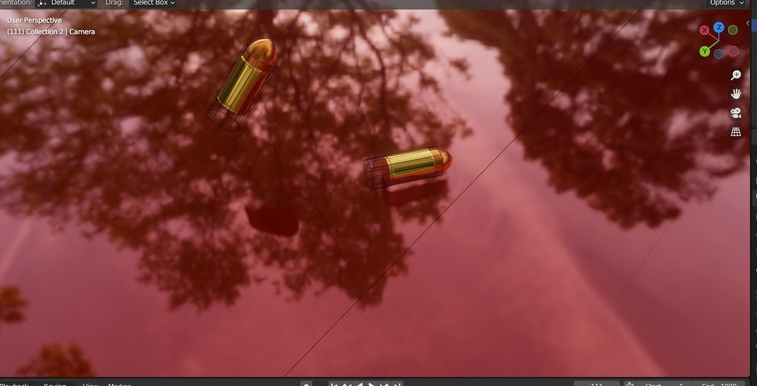 Bullet With Words 3D model_3