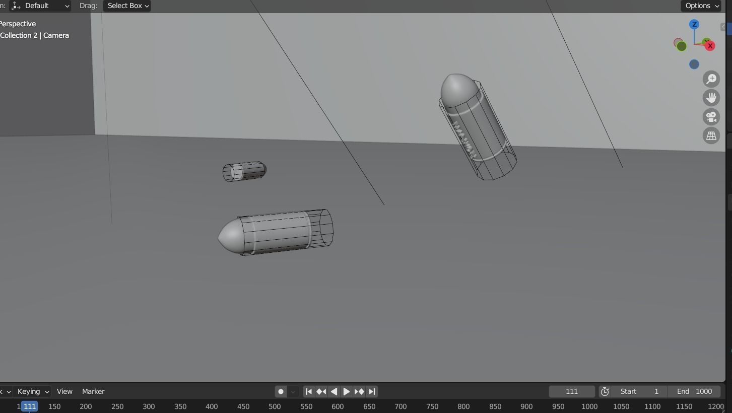 Bullet With Words 3D model_2