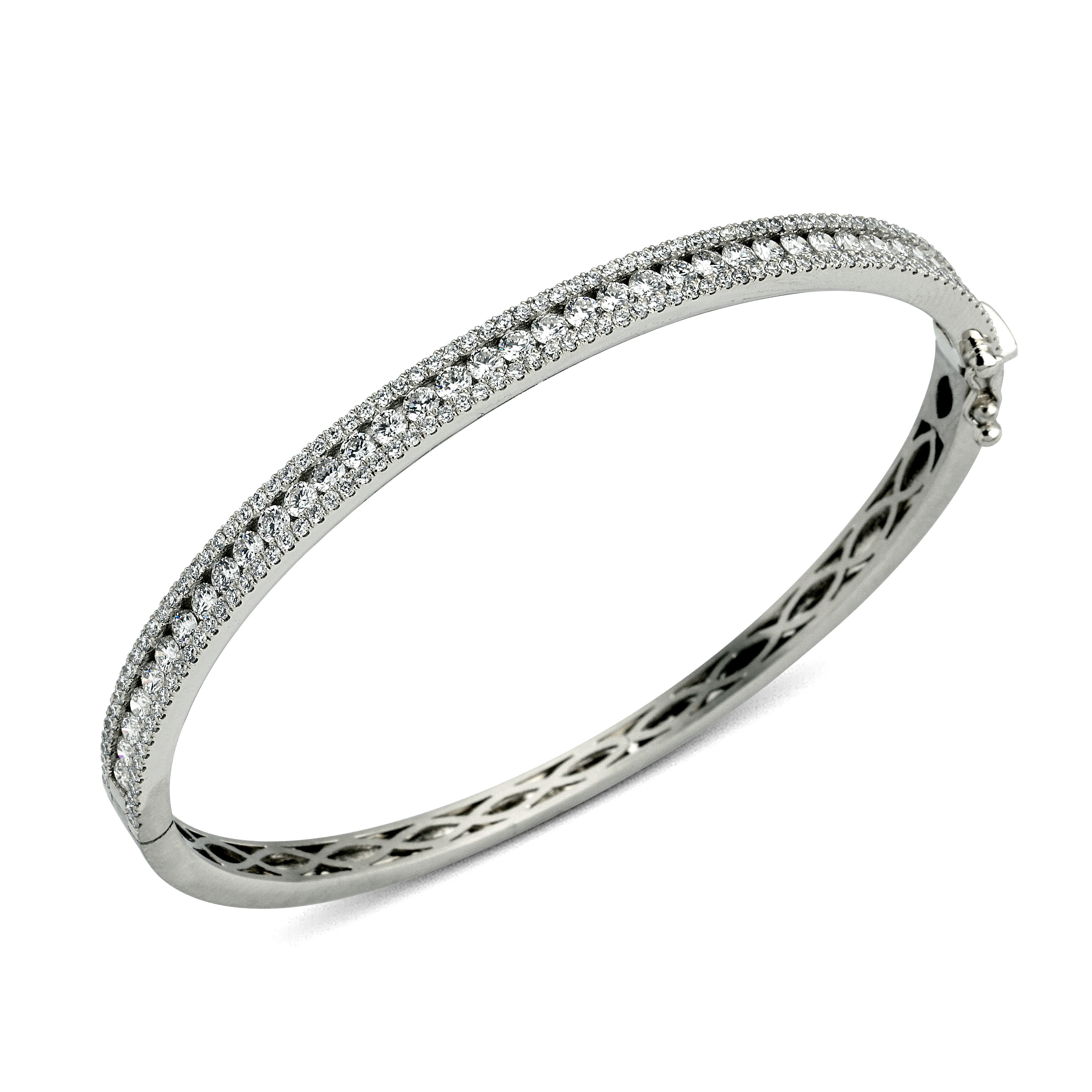 Diamond Bracelet 3D print model_1