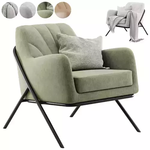 Bailey Accent Armchair by Cult Furniture