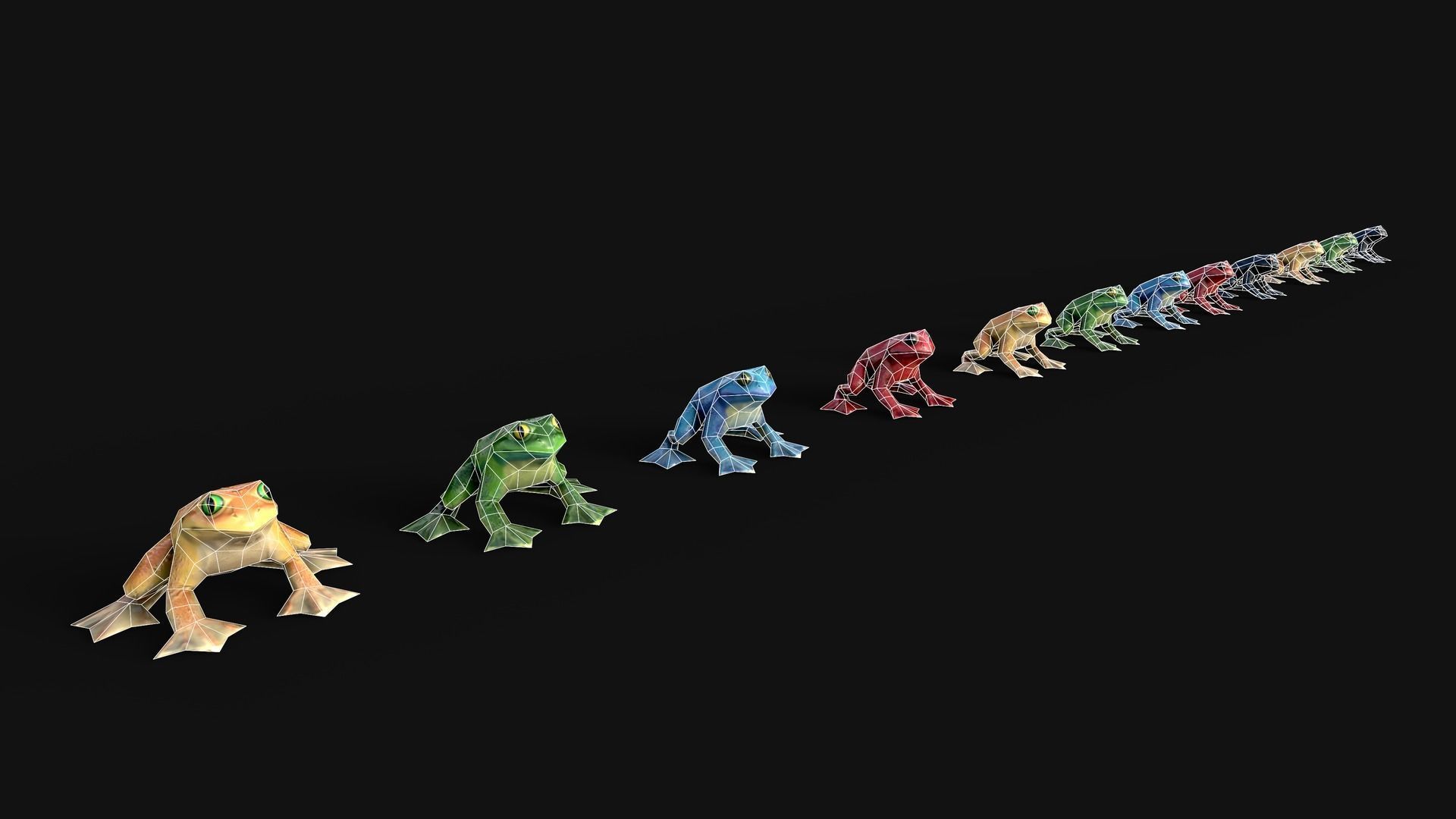 Mobile Animals 3D Model Collection_26