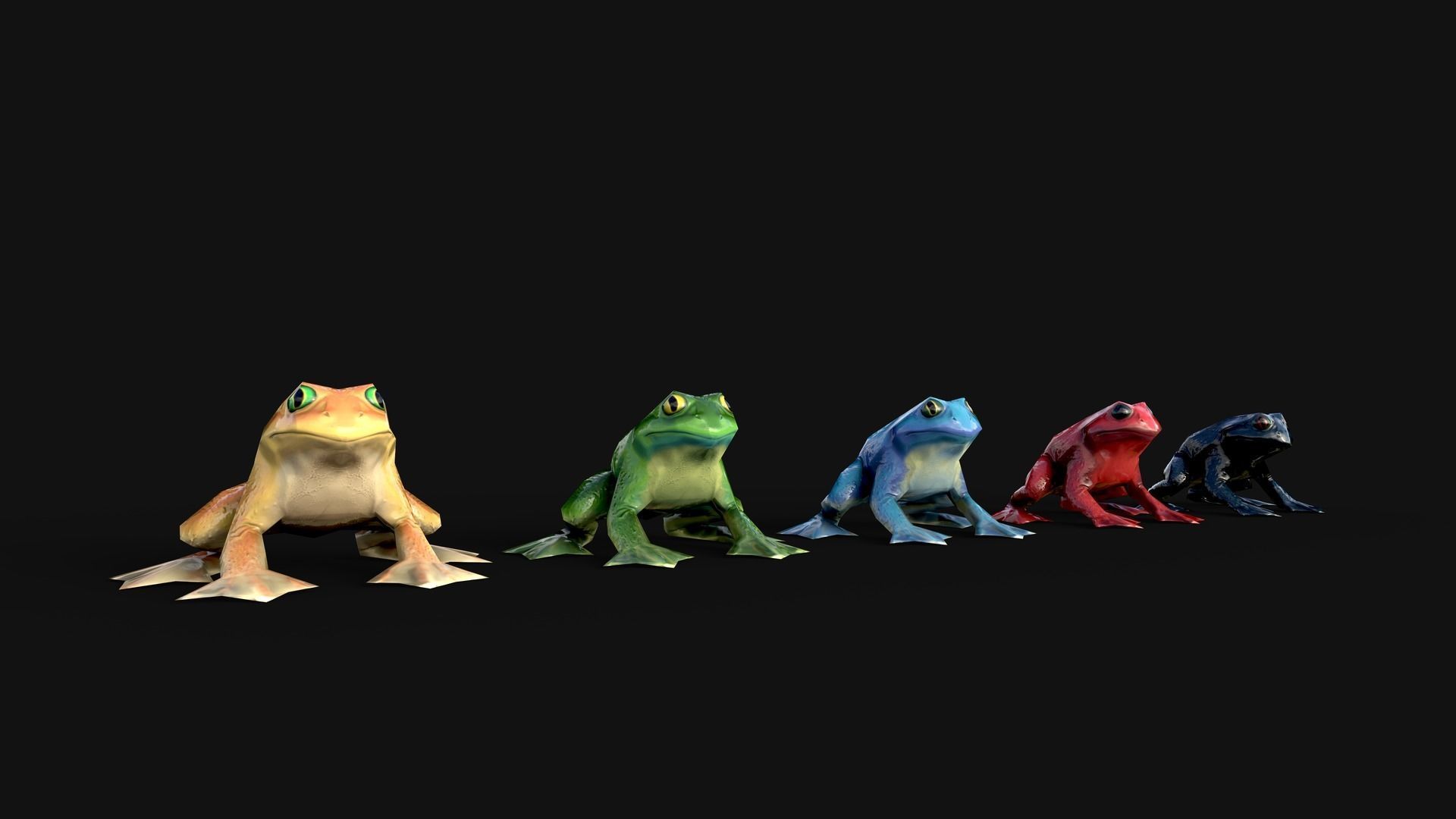 Mobile Animals 3D Model Collection_23