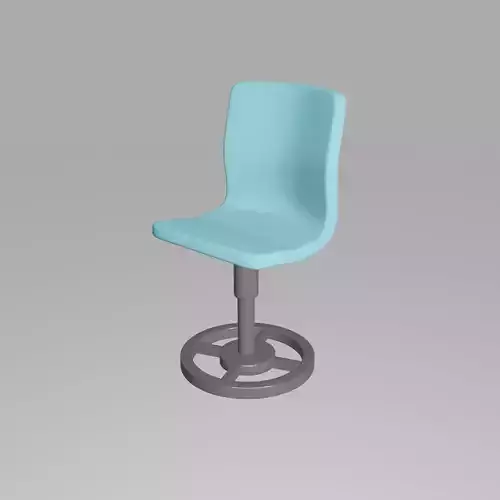 Low Poly Chair 001