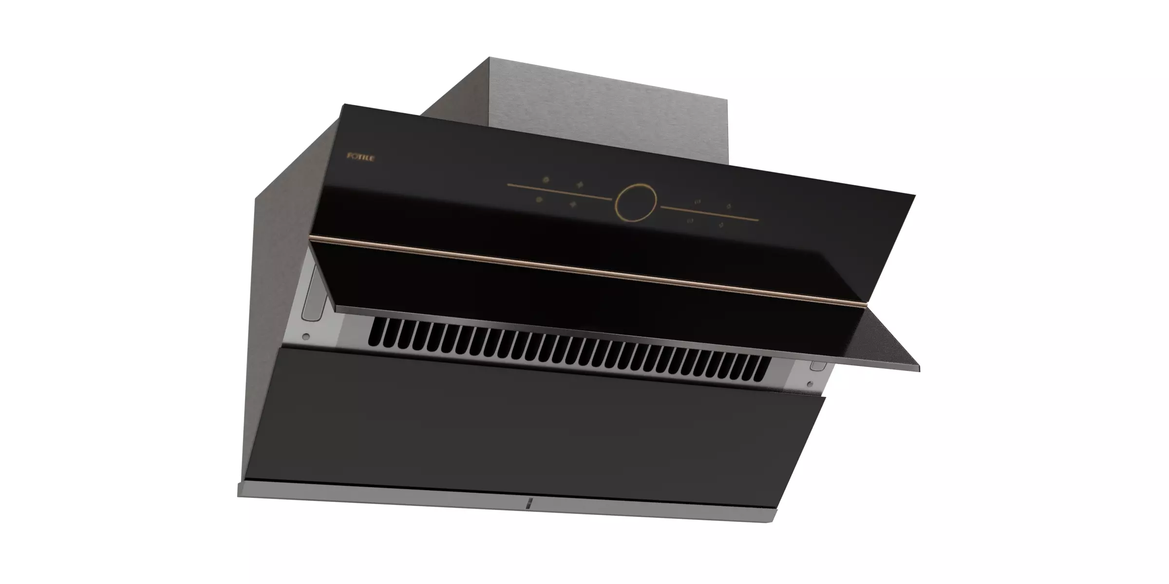 Modern Chimney Cooker Hood 3D model_0