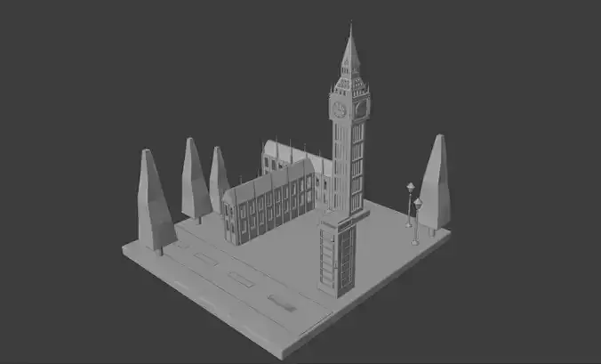 Big Ben Diorama 001