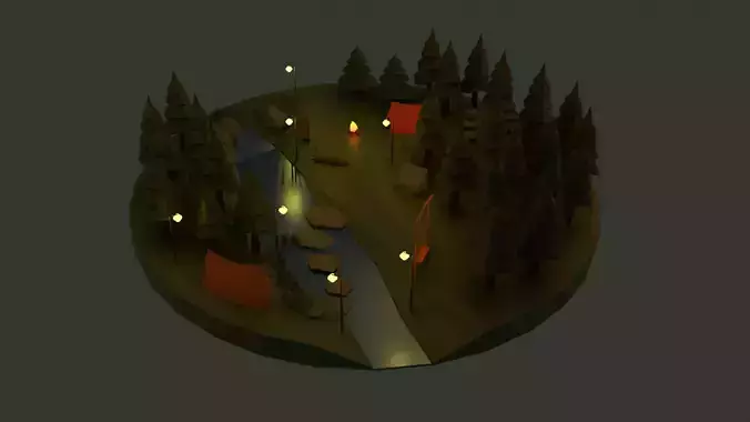 Campaign Jungle Diorama 001