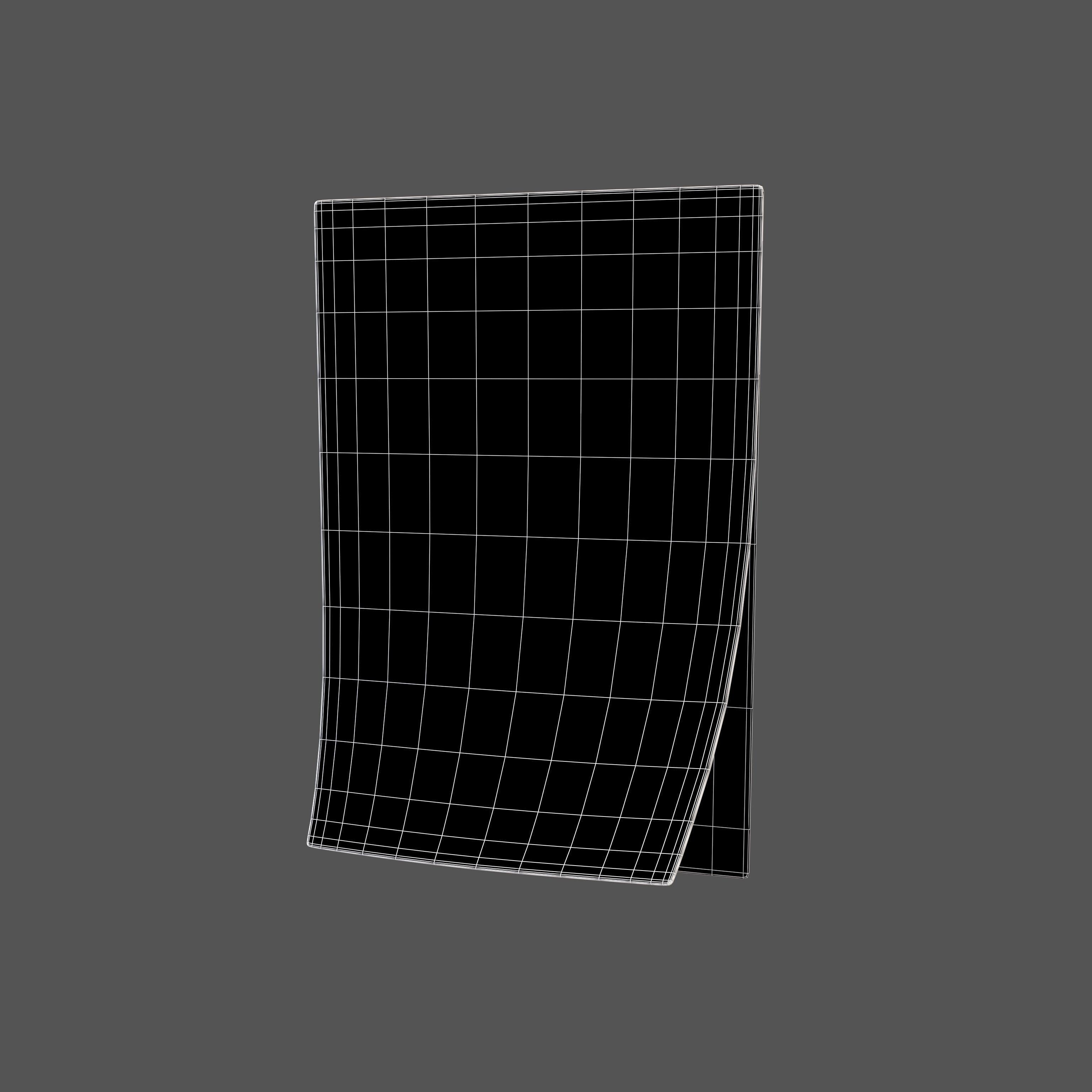 Document Icon v1 002 Low-poly 3D model_7