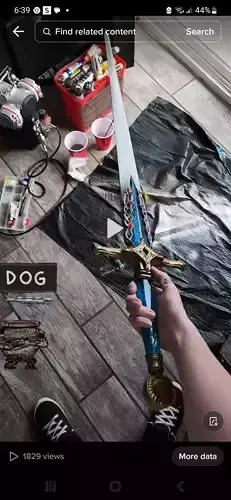 CARIAN KNIGHT SWORD FROM ELDEN RING 3D print model