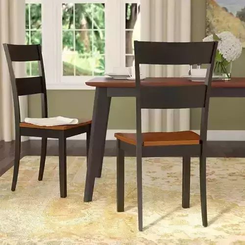 Nagle Wood Ladder Back Side Chair