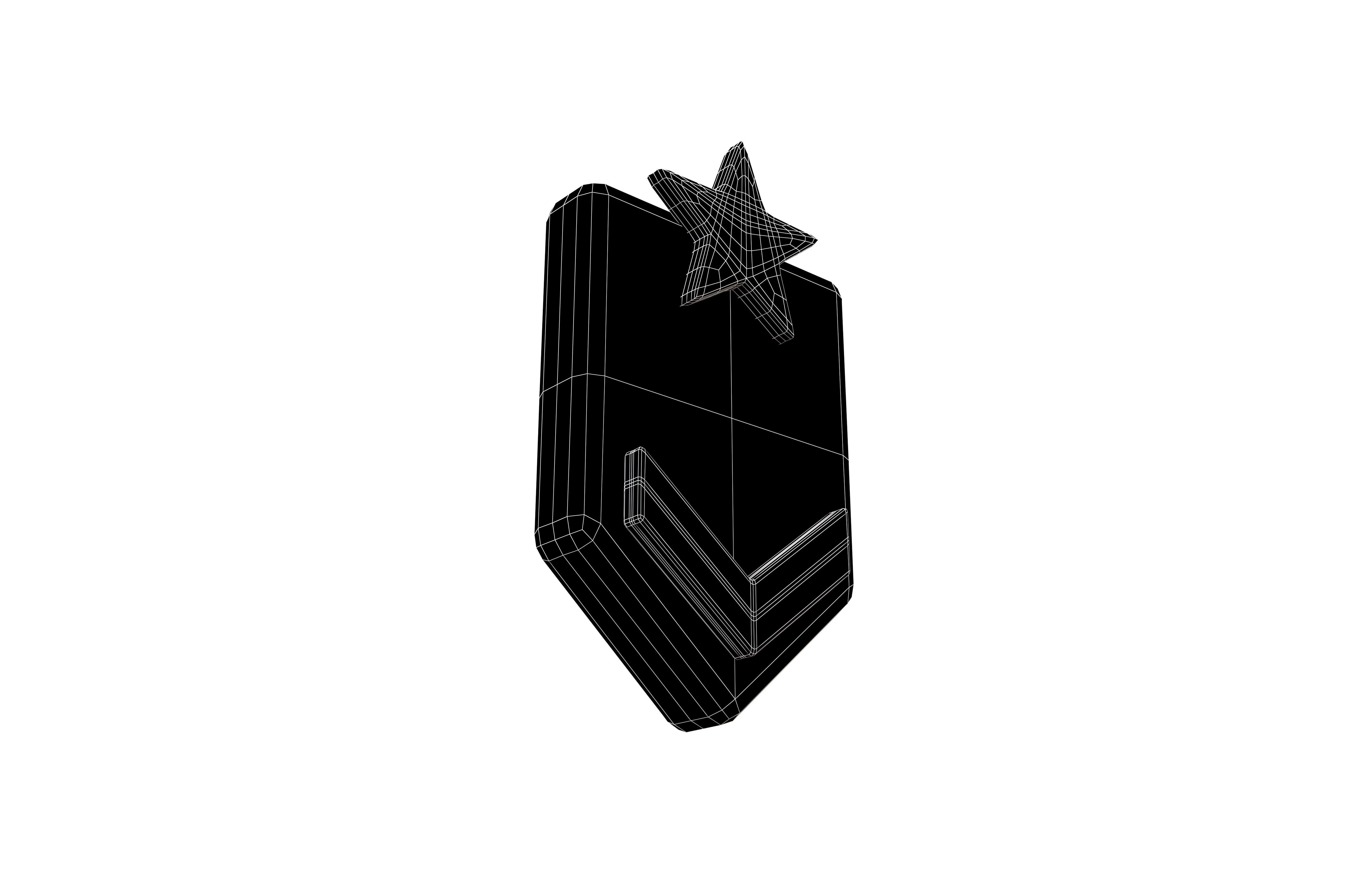Rank Medal v6 003 Low-poly 3D model_7