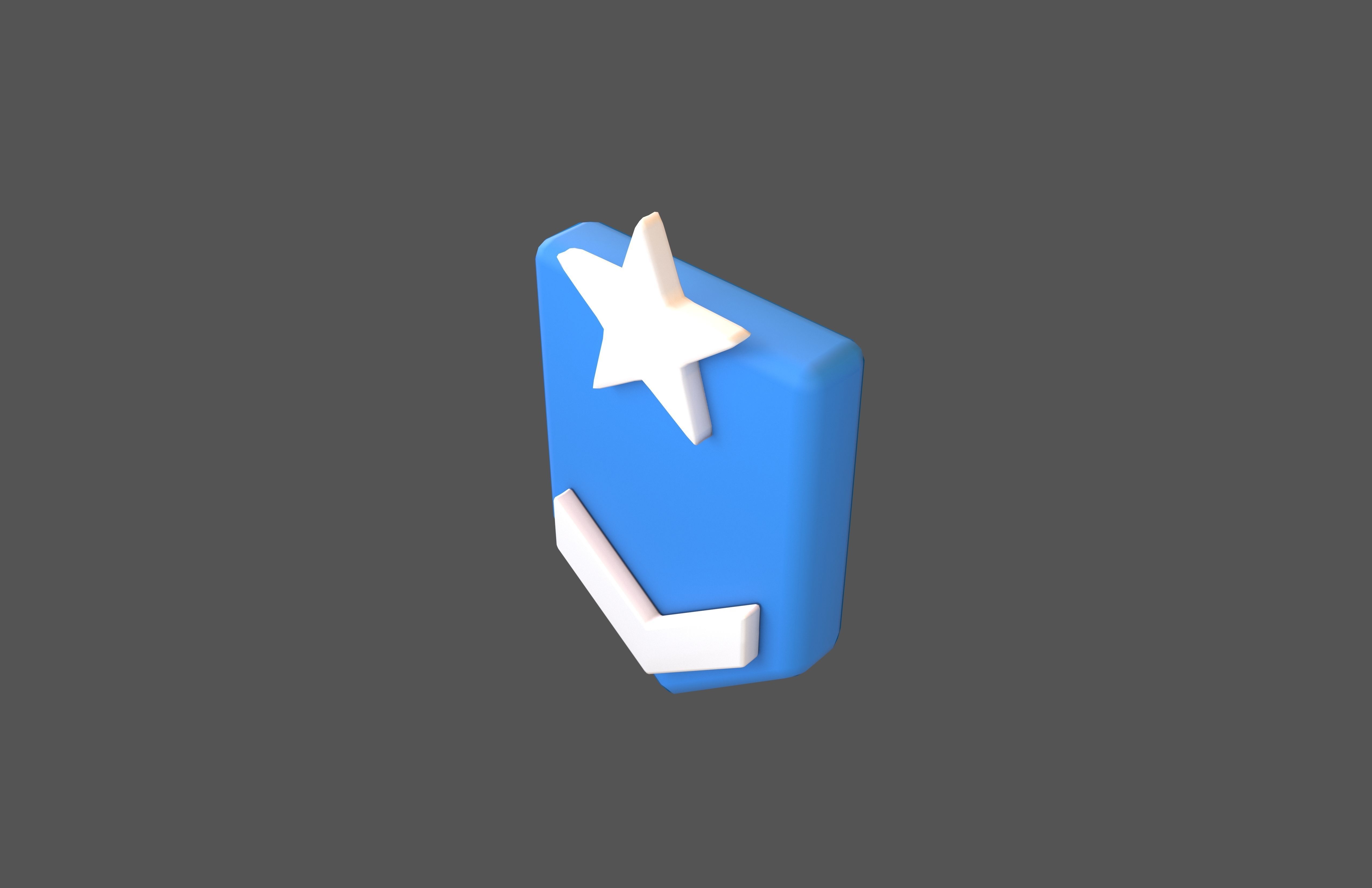 Rank Medal v6 003 Low-poly 3D model_2