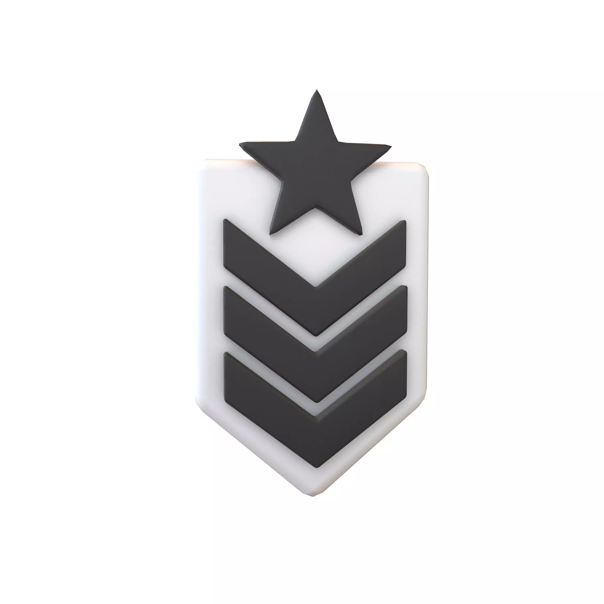 Rank Medal v8 001 Low-poly 3D model_0