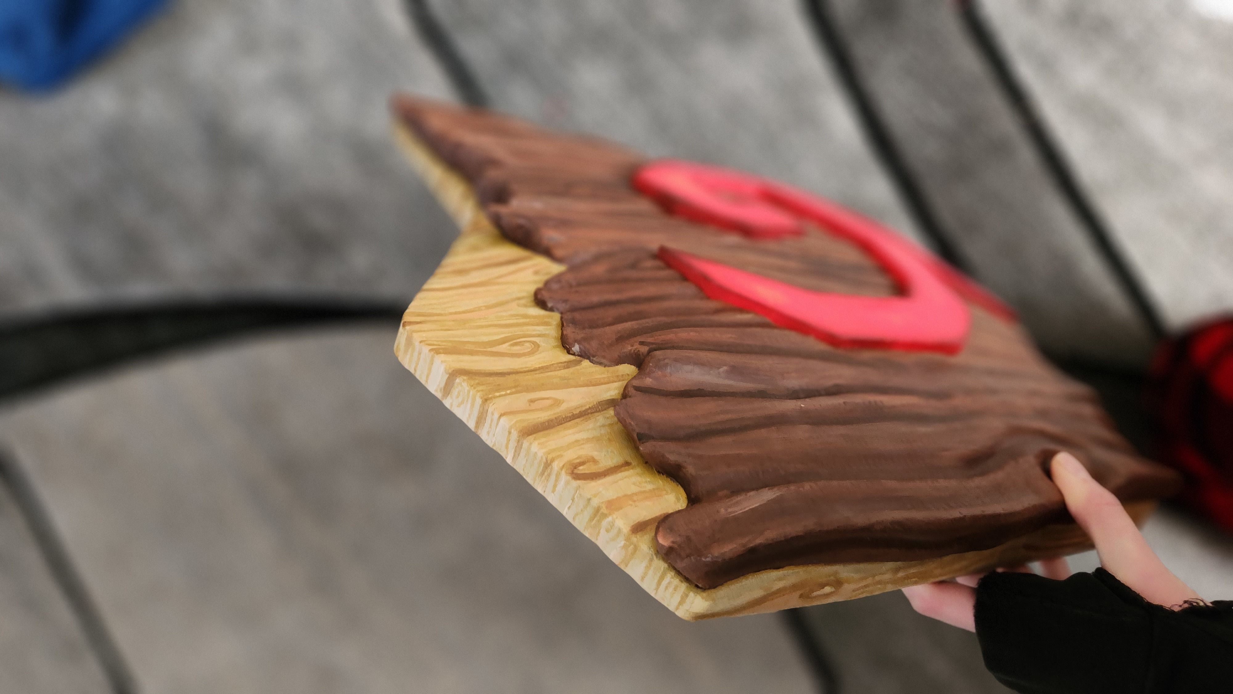 DEKU SHIELD FROM ZELDA THAT LIGHTS UP 3D print model_4